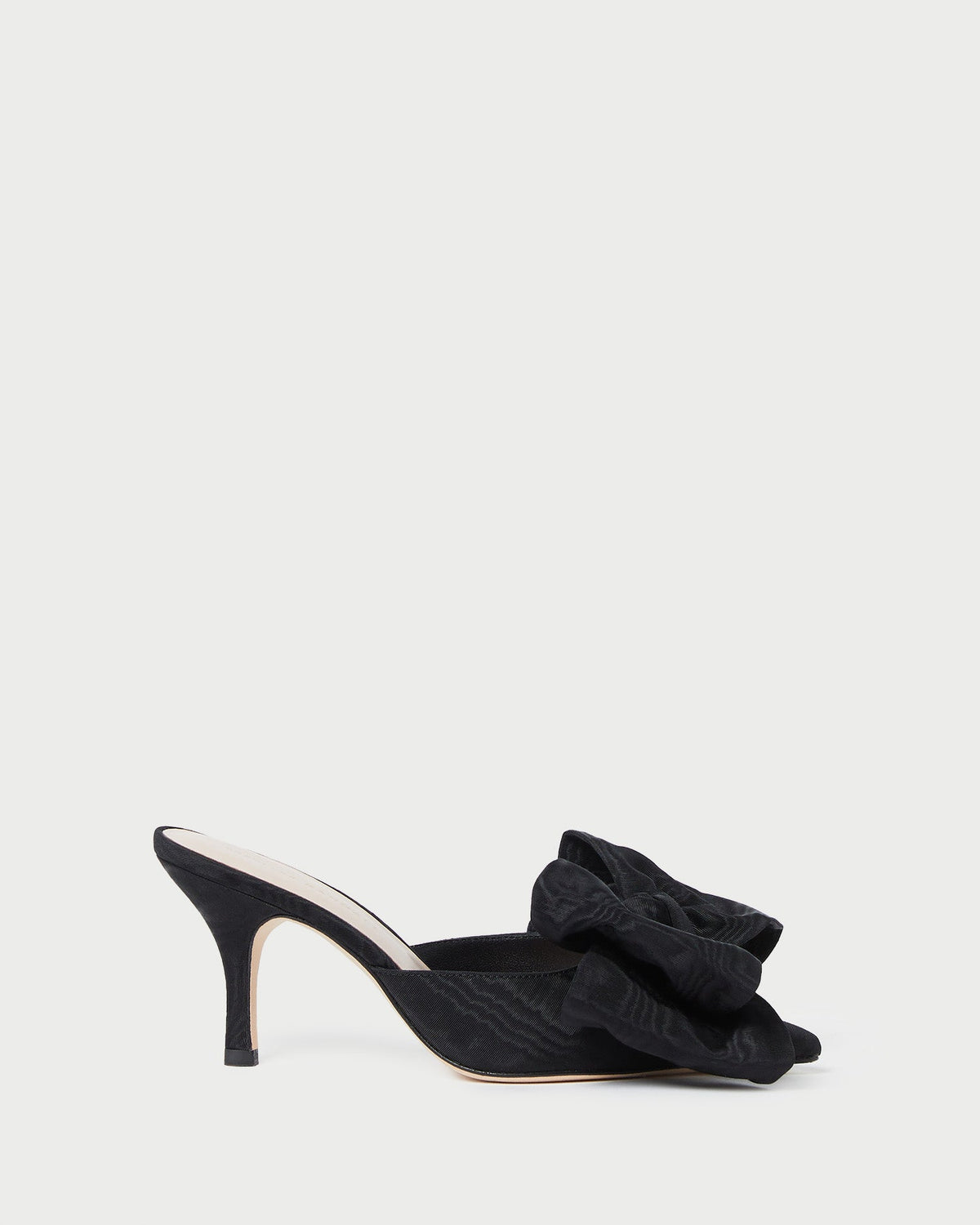 Loeffler Randall Trending | Margot Black Moiré Bow Mule