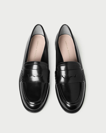 Loeffler Randall Hot Sale | Rachel Black Leather Loafer