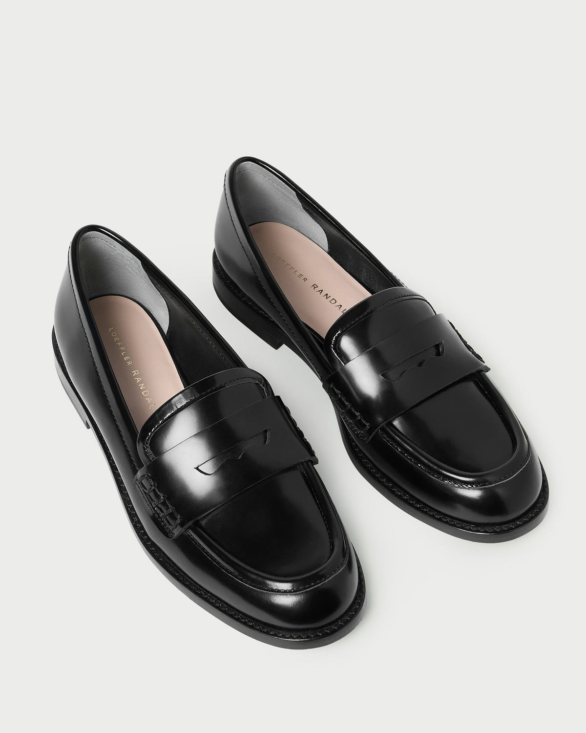 Loeffler Randall Hot Sale | Rachel Black Leather Loafer