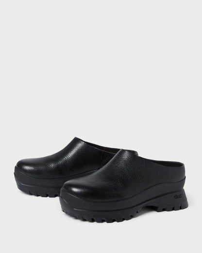 Loeffler Randall Special Offer | Gemma Black Leather Lug Mule
