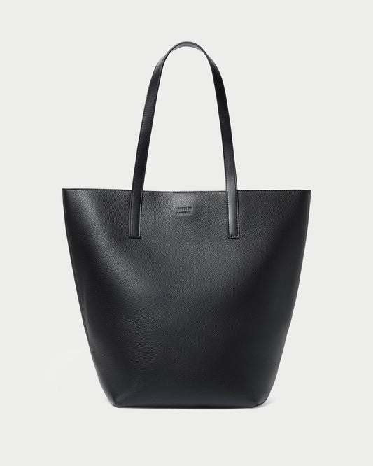 Loeffler Randall Premium | Walker Black Pebbled Leather Tote