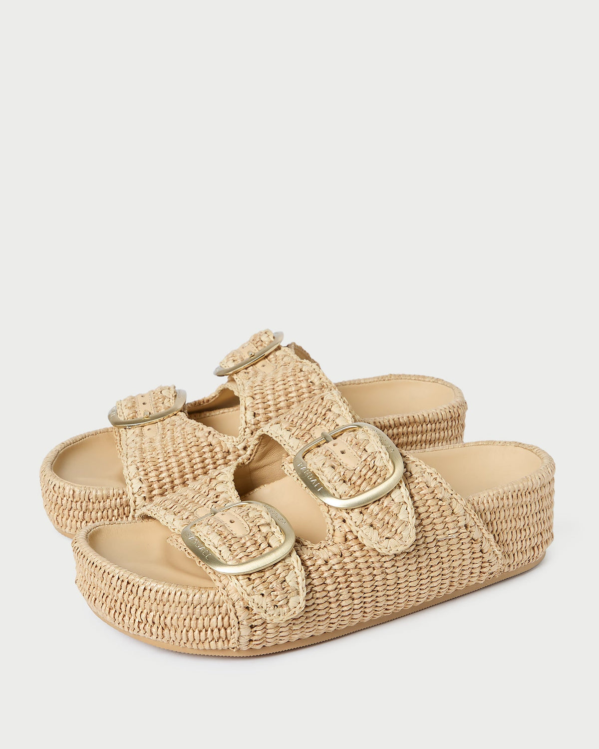 Loeffler Randall Special Offer | Theo Natural Two-Band Sandal