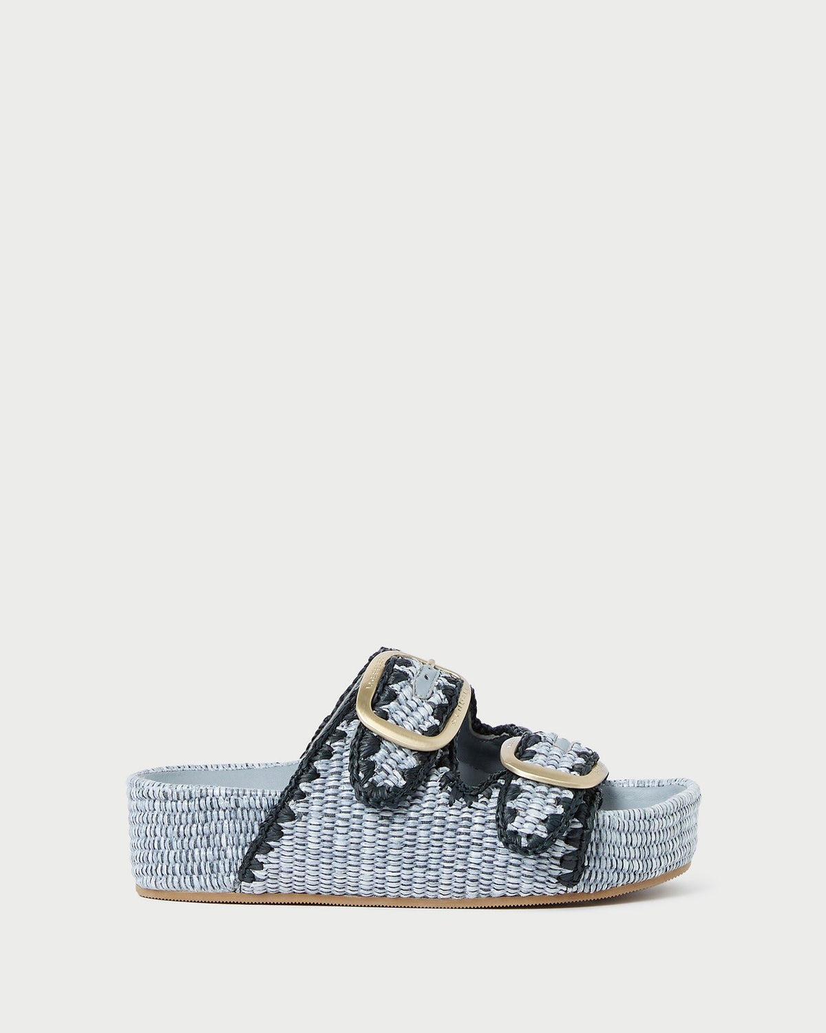 Loeffler Randall Deals | Theo Blue Two-Band Sandal