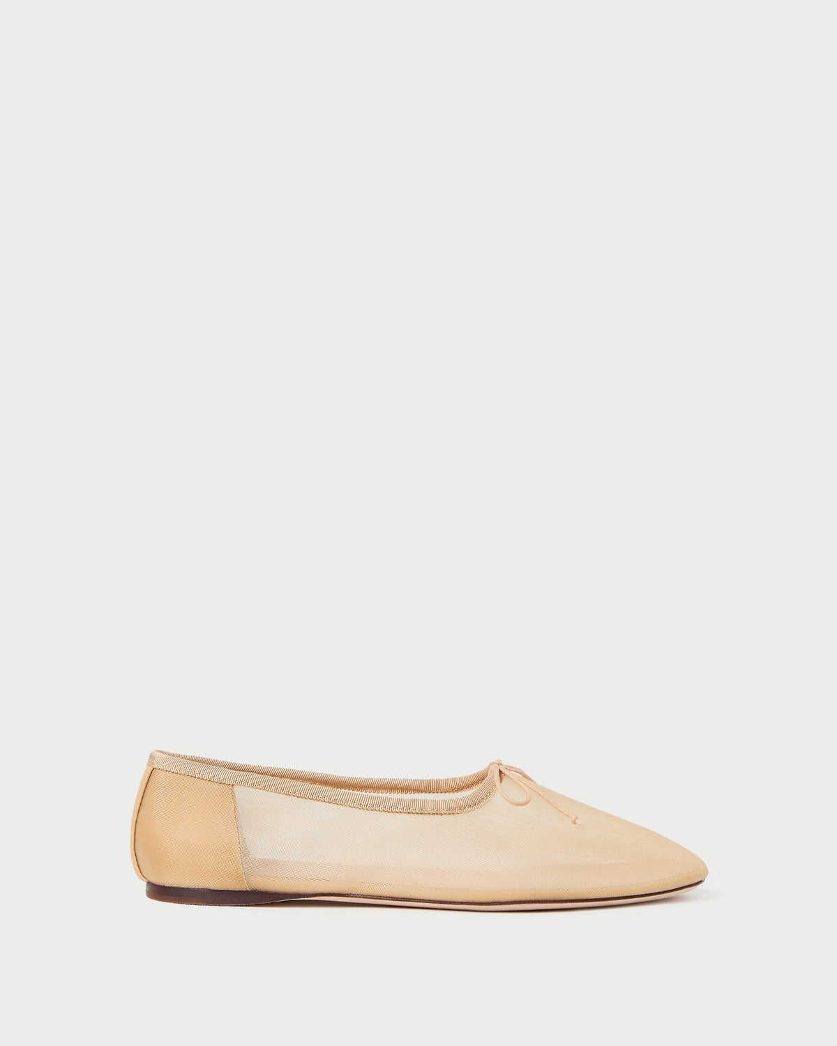 Loeffler Randall Best Seller | Landon Caramel Mesh Ballet Flat