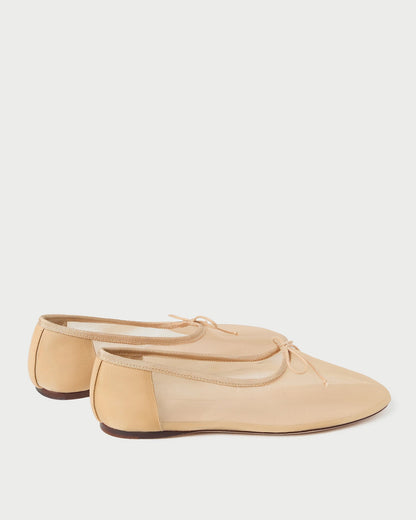 Loeffler Randall Best Seller | Landon Caramel Mesh Ballet Flat