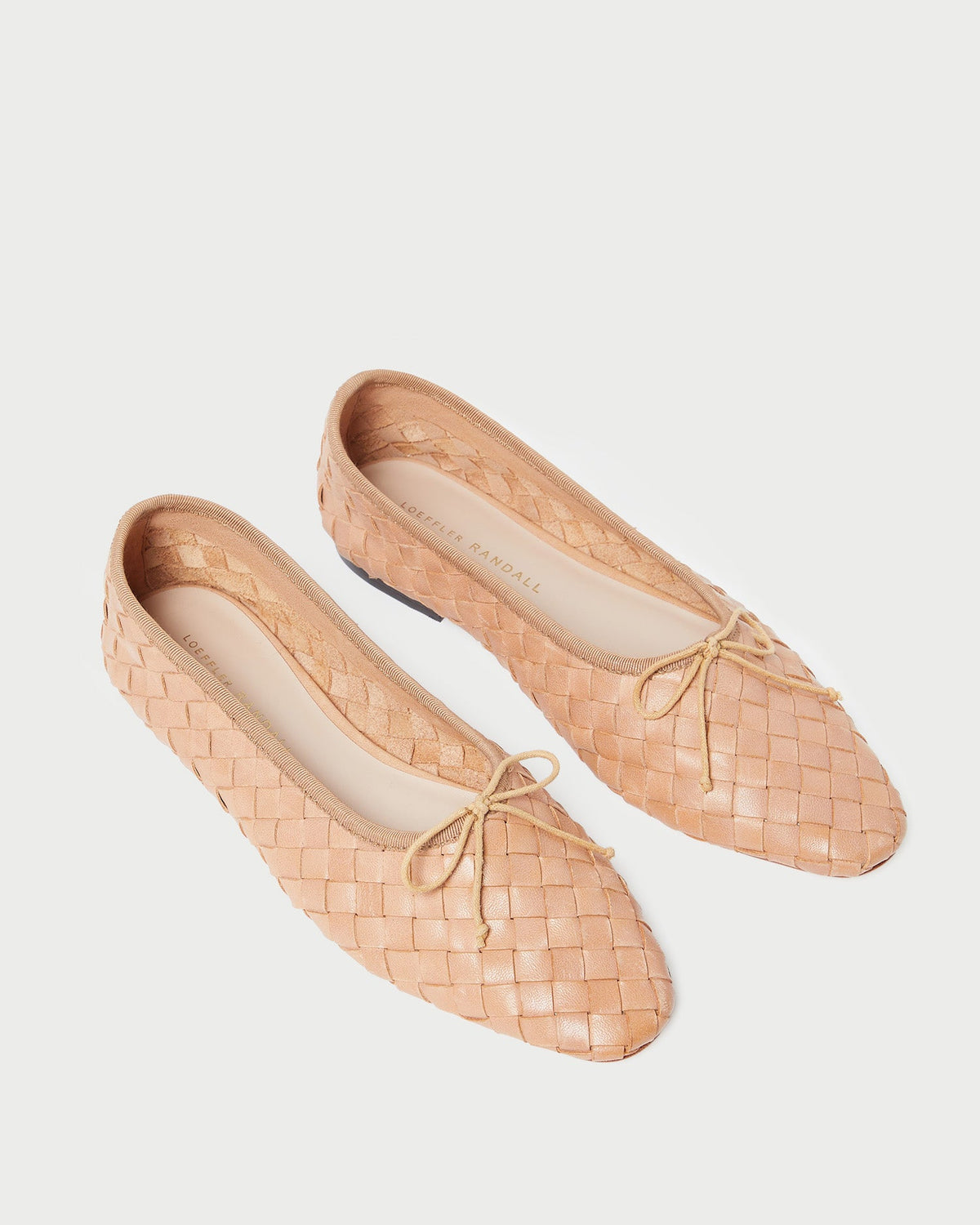 Loeffler Randall Signature | Landry Honey Woven Ballet Flat