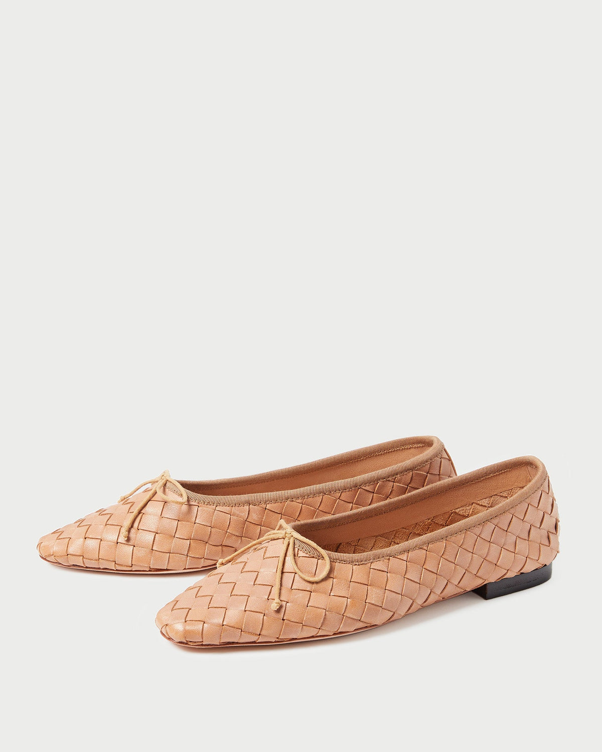 Loeffler Randall Signature | Landry Honey Woven Ballet Flat