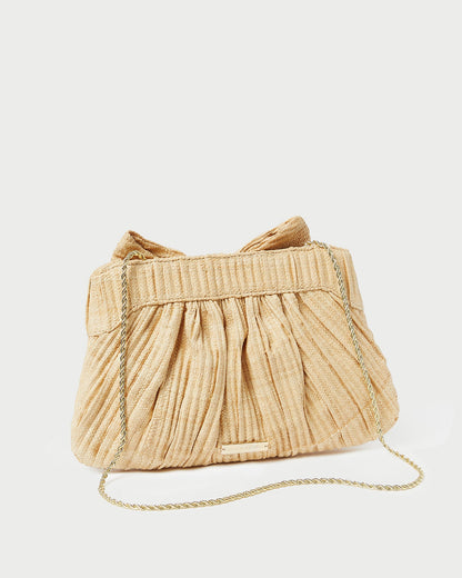 Loeffler Randall Customer Favorite | Rayne Natural Bow Clutch