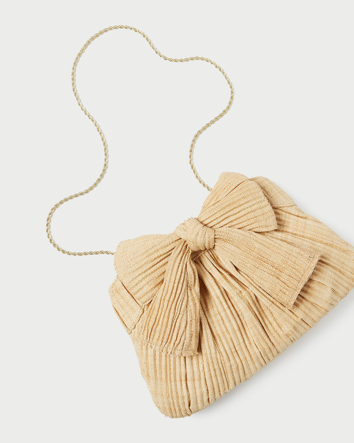 Loeffler Randall Customer Favorite | Rayne Natural Bow Clutch