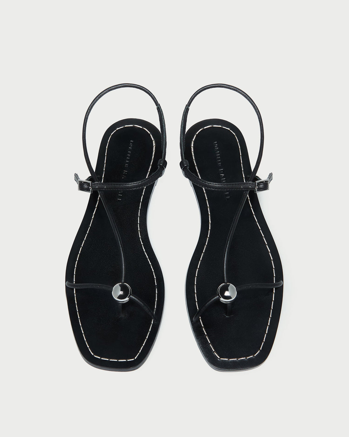 Loeffler Randall Best Seller | Lara Black Leather Sandal