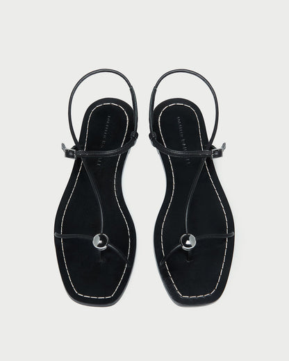 Loeffler Randall Best Seller | Lara Black Leather Sandal