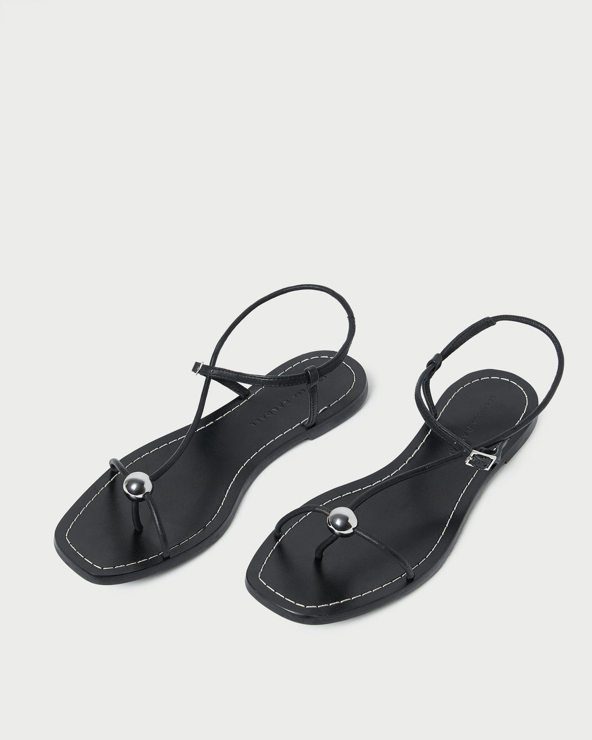 Loeffler Randall Best Seller | Lara Black Leather Sandal