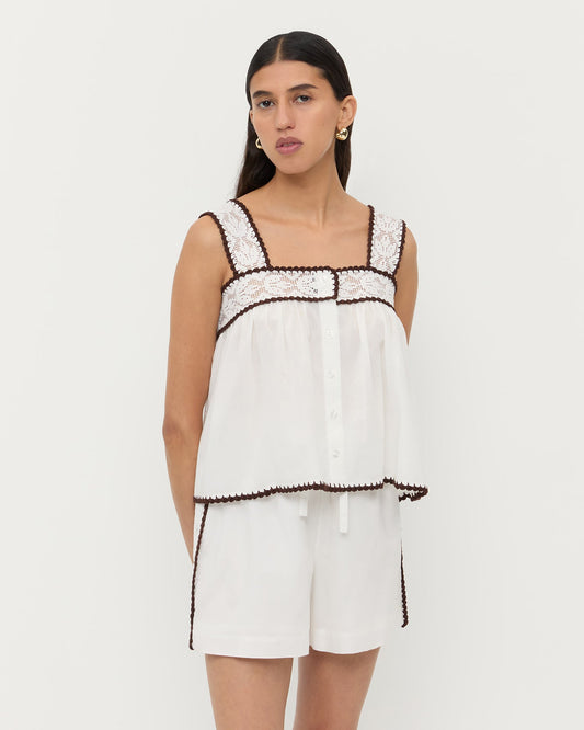 Loeffler Randall Premium | Marta Sleeveless Top