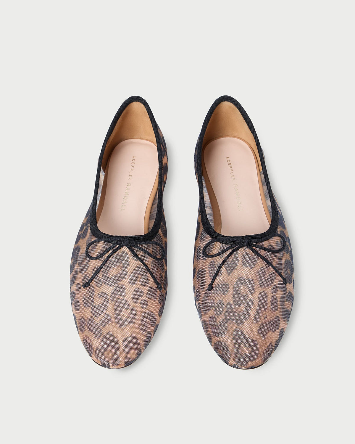 Loeffler Randall Hot Sale | Landon Leopard Mesh Ballet Flat