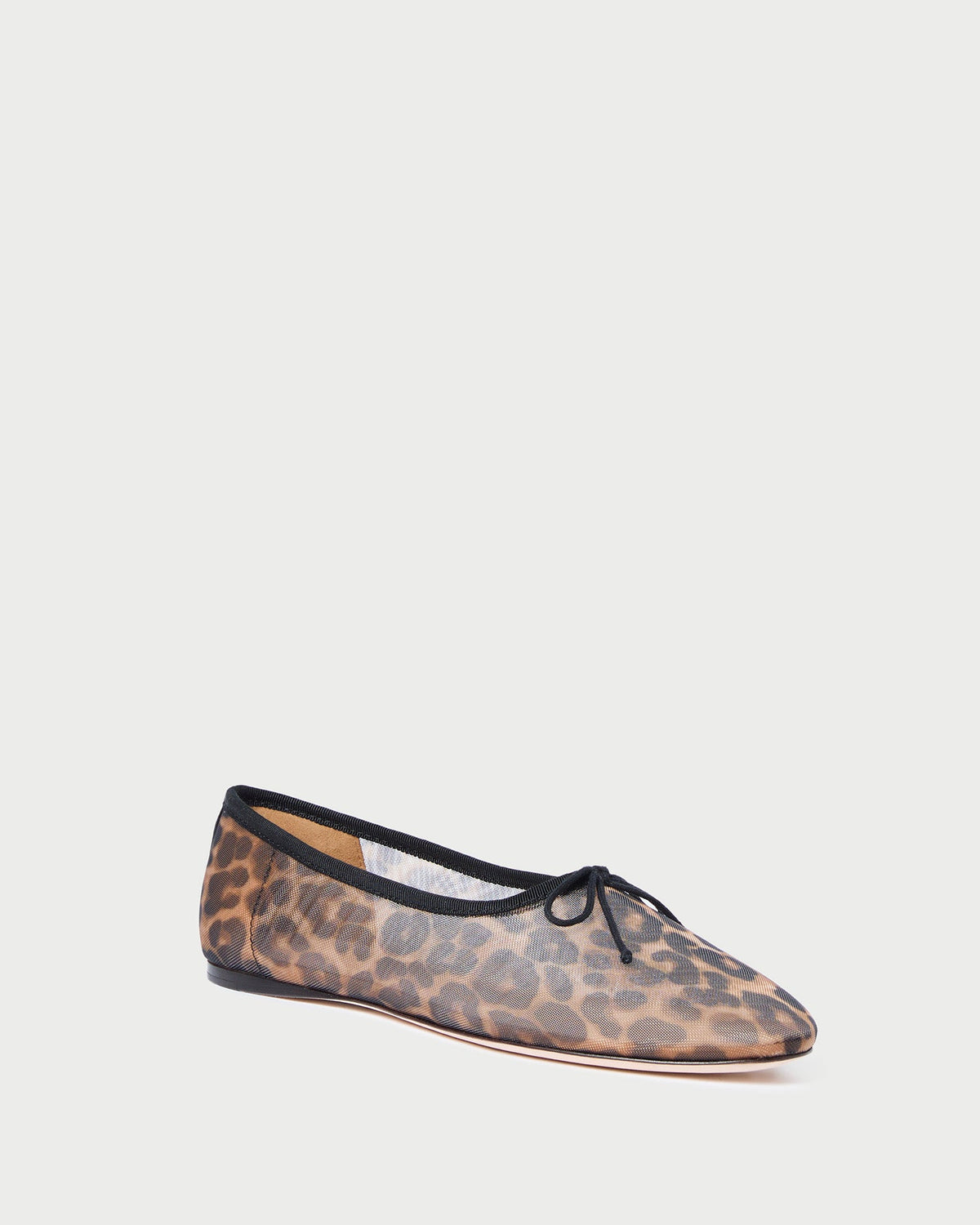 Loeffler Randall Hot Sale | Landon Leopard Mesh Ballet Flat