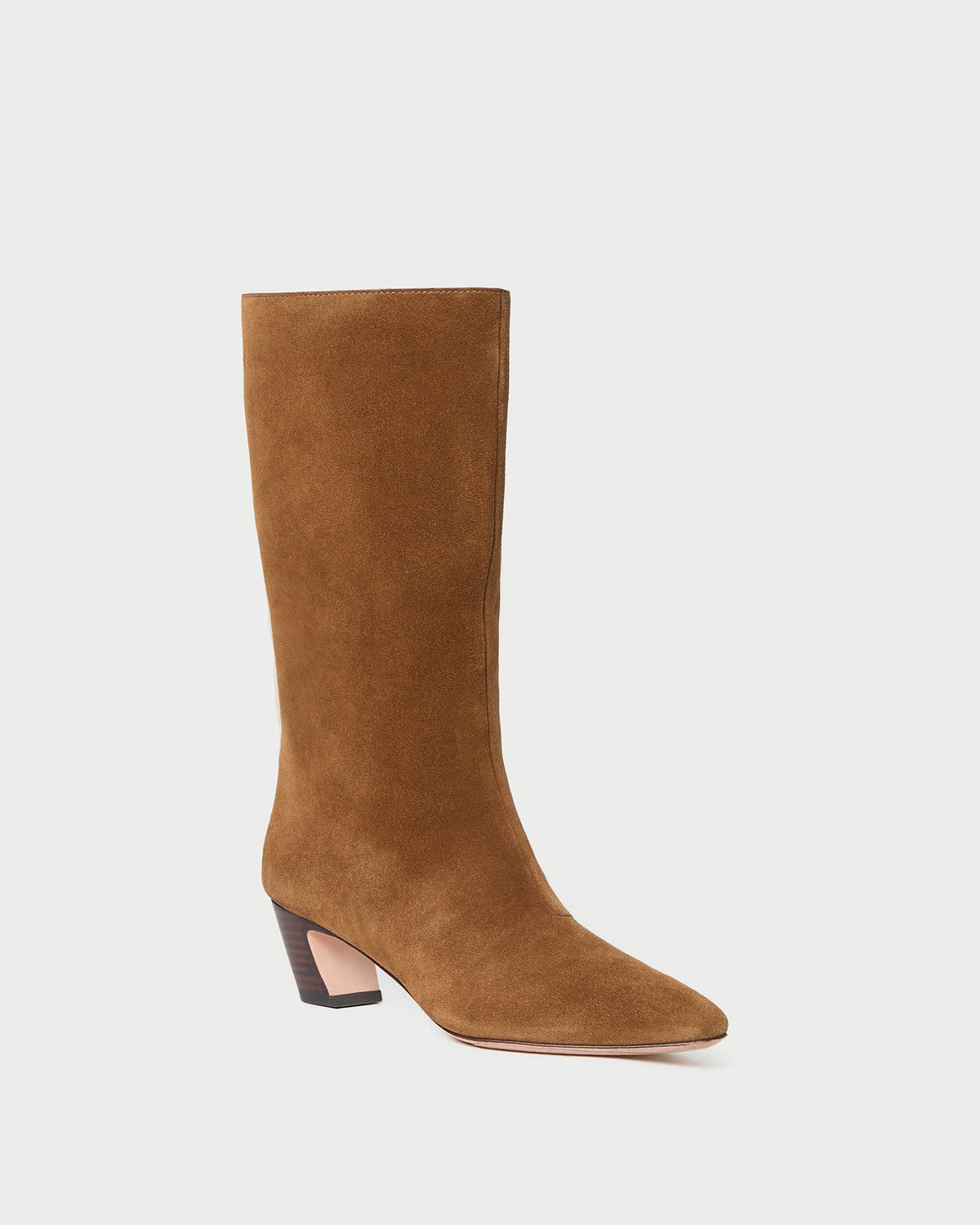 Loeffler Randall New | Cleo Cacao Suede Mid-Calf Boot