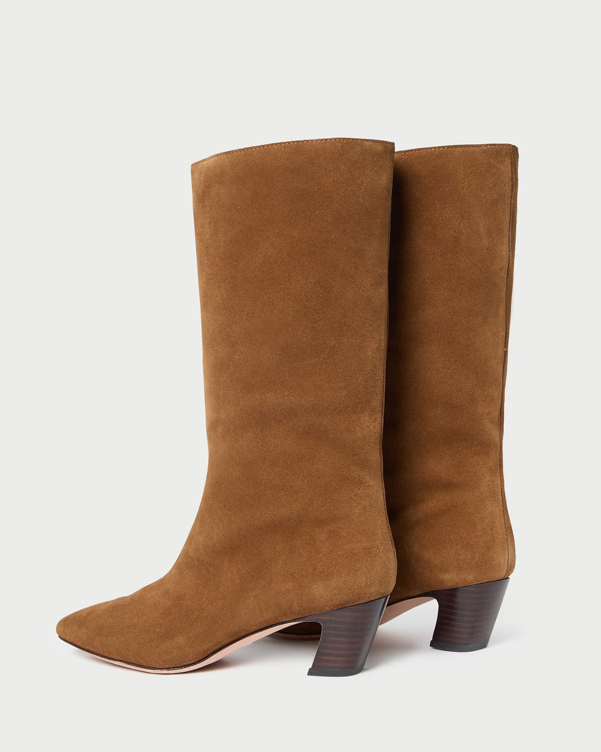 Loeffler Randall New | Cleo Cacao Suede Mid-Calf Boot