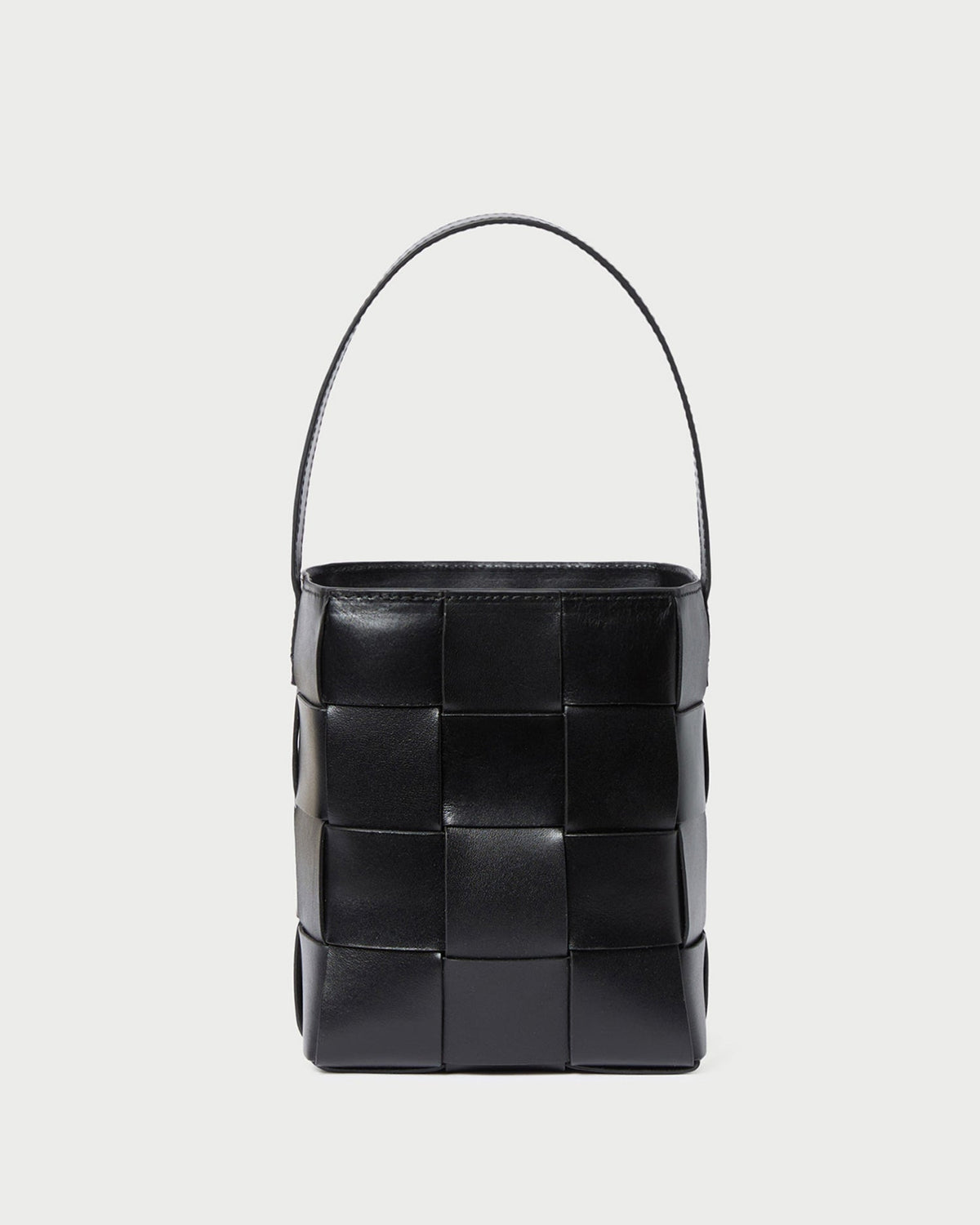 Loeffler Randall Discount | Laith Black Leather Bucket Bag