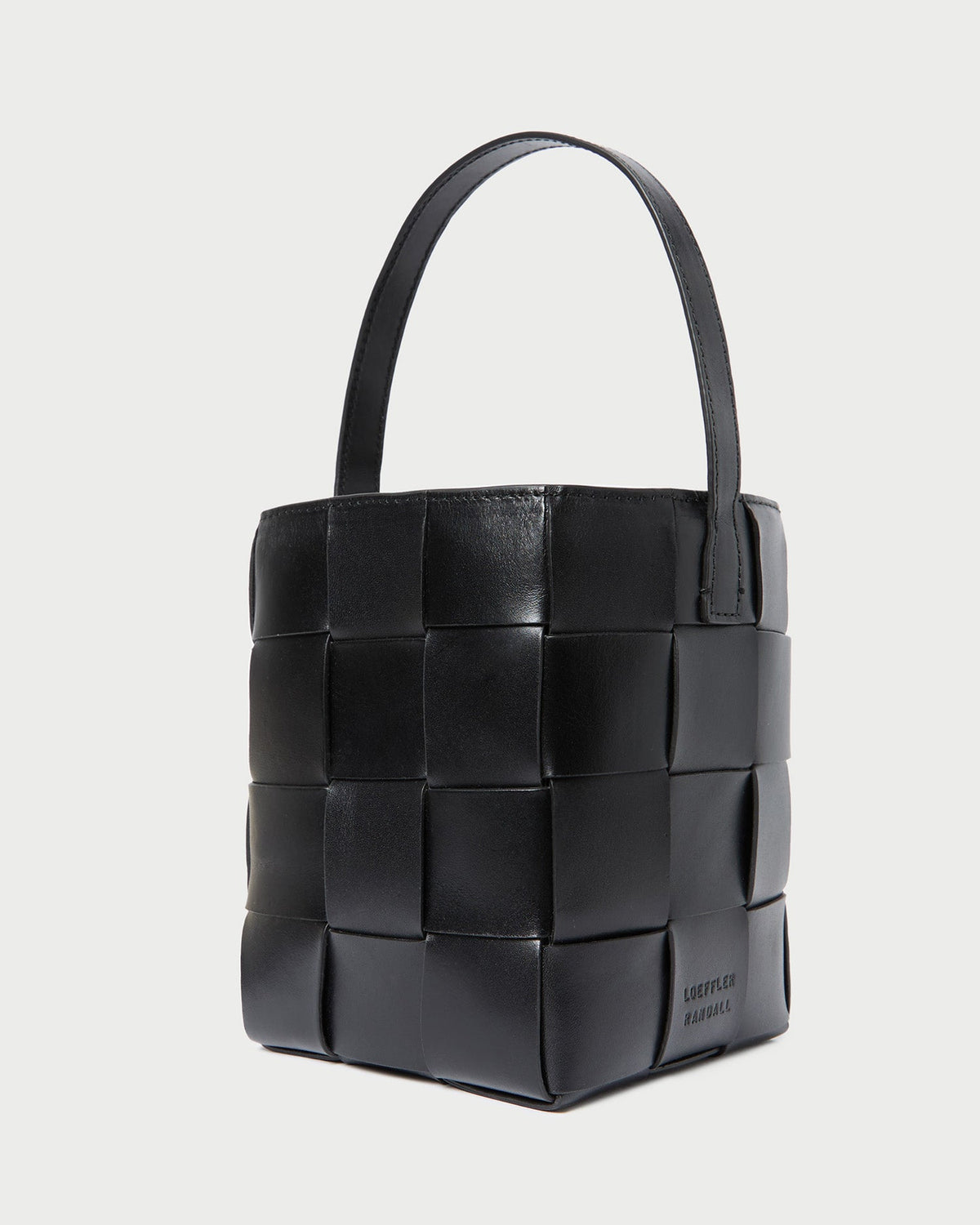 Loeffler Randall Discount | Laith Black Leather Bucket Bag