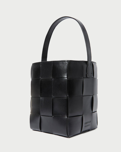 Loeffler Randall Discount | Laith Black Leather Bucket Bag