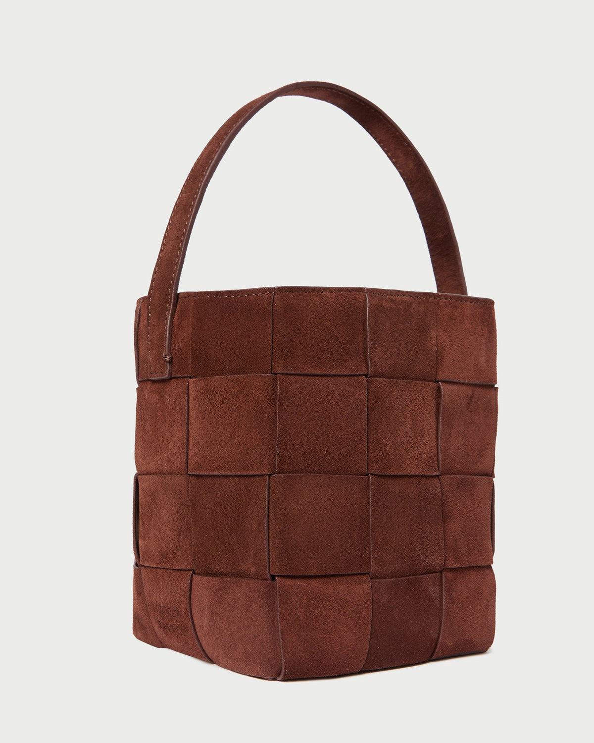 Loeffler Randall Premium | Laith Espresso Suede Bucket Bag