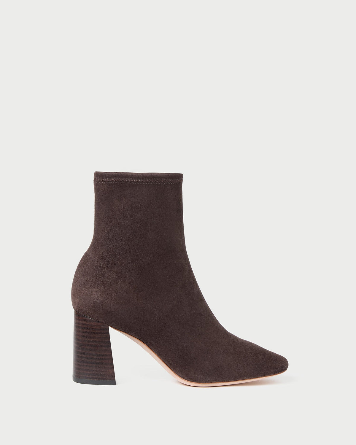 Loeffler Randall Deals | Elise Brown Suede Stretch Bootie