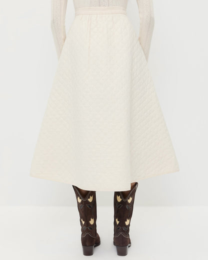 Loeffler Randall Top Pick | Clara Quilted Skirt