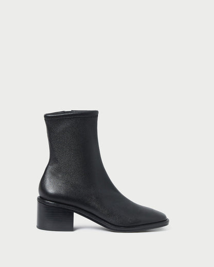 Loeffler Randall Sale | Roxy Black Leather Ankle Bootie