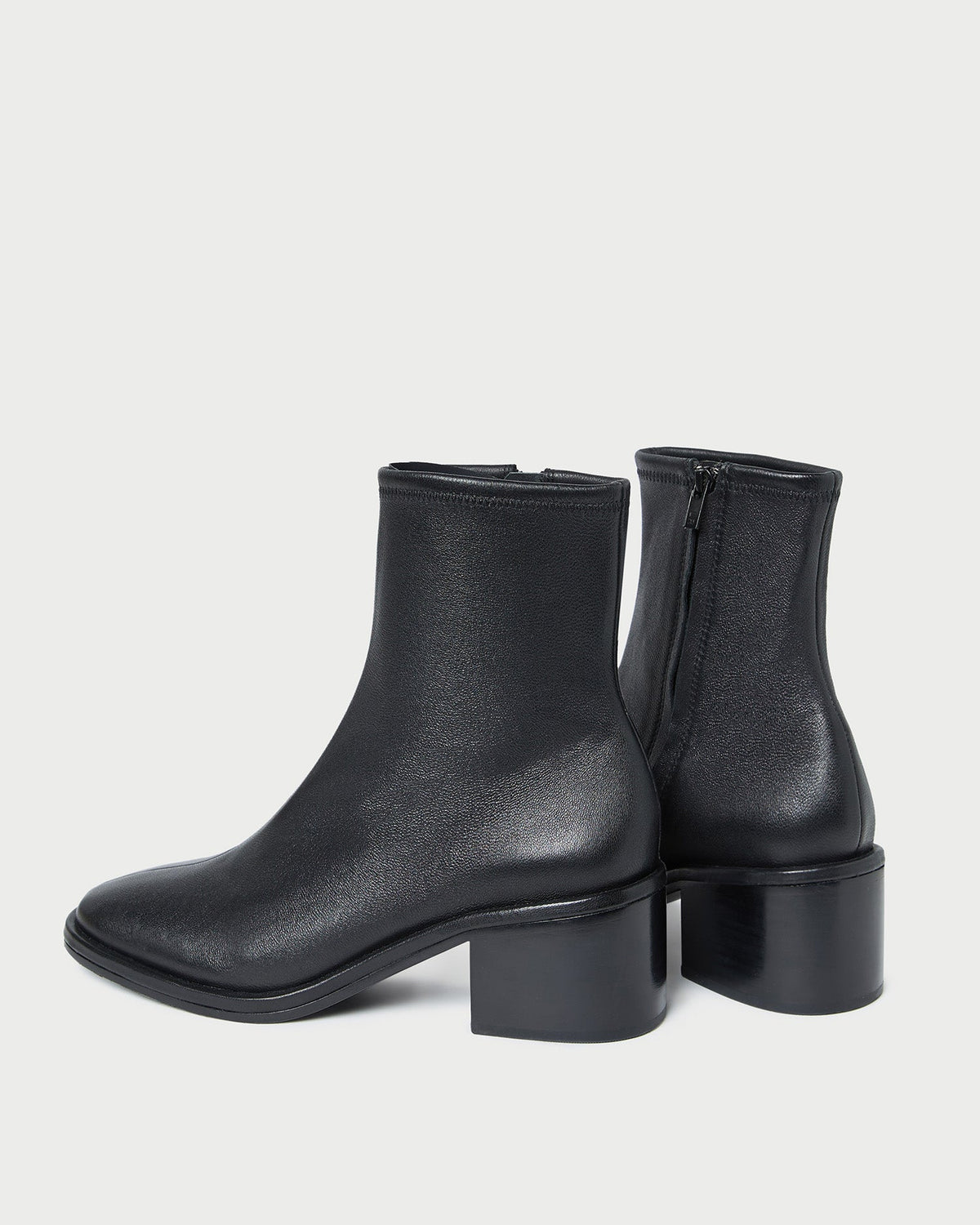 Loeffler Randall Sale | Roxy Black Leather Ankle Bootie