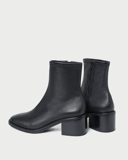 Loeffler Randall Sale | Roxy Black Leather Ankle Bootie