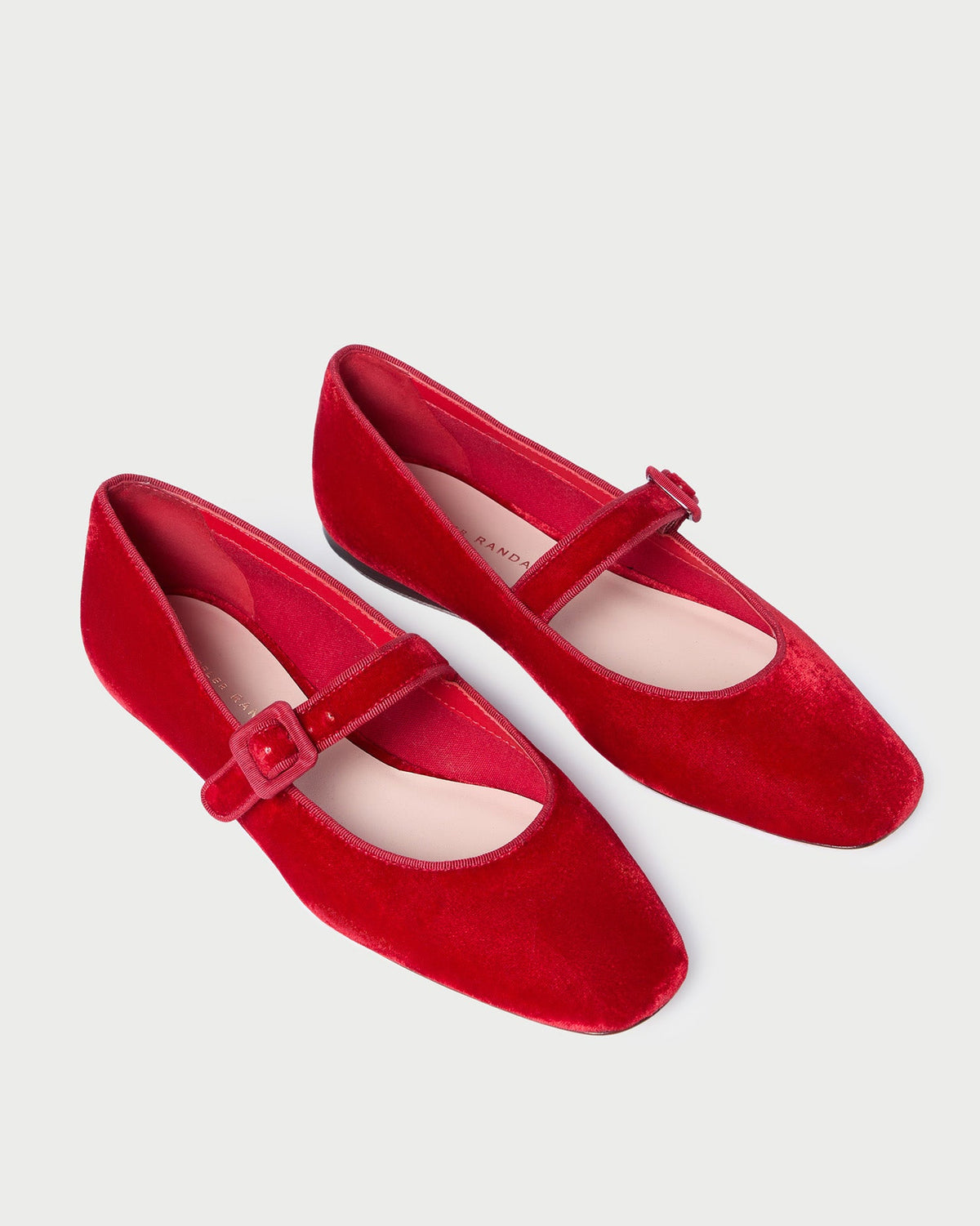 Loeffler Randall New | Ginger Red Velvet Mary Jane