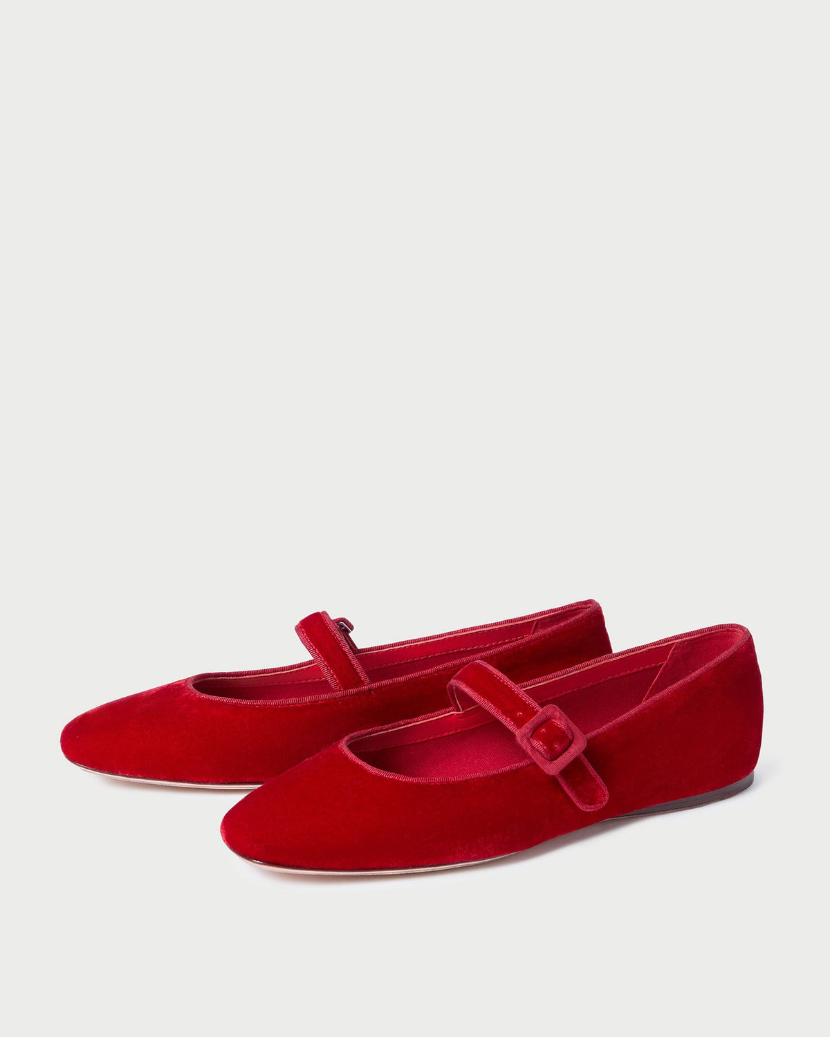 Loeffler Randall New | Ginger Red Velvet Mary Jane