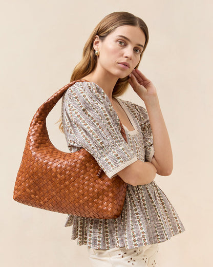 Loeffler Randall Recommended | Willow Timber Woven Hobo Bag