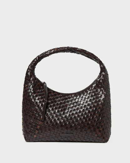 Loeffler Randall Latest | Willow Chocolate Woven Hobo Bag
