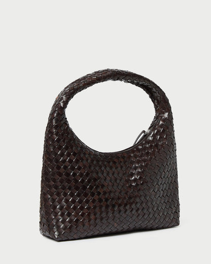 Loeffler Randall Latest | Willow Chocolate Woven Hobo Bag