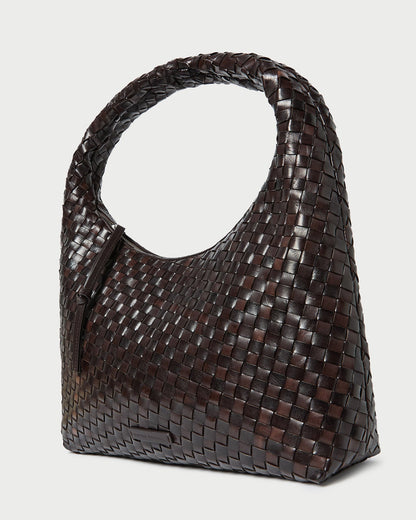 Loeffler Randall Latest | Willow Chocolate Woven Hobo Bag