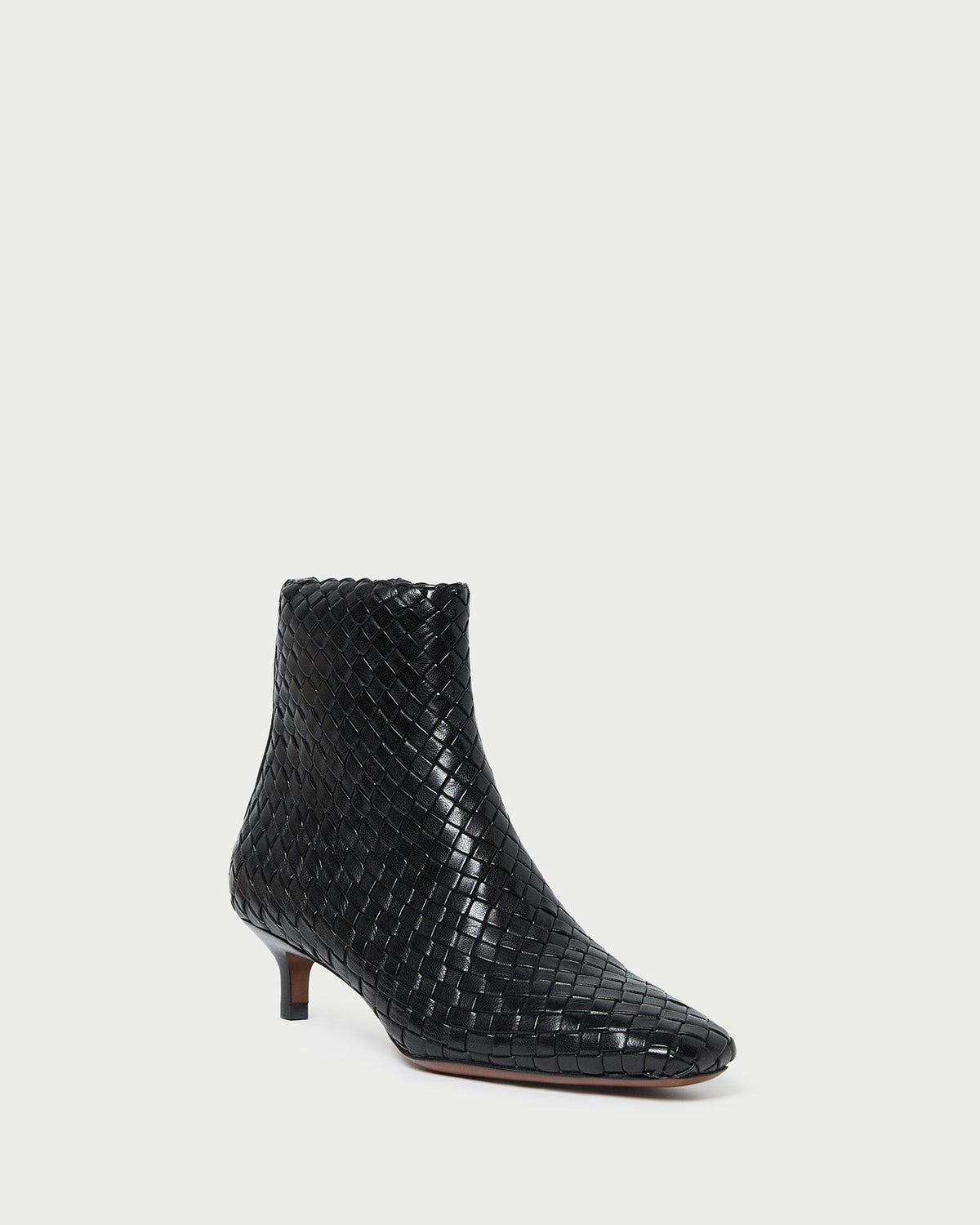 Loeffler Randall Hot Sale | Marcella Black Woven Ankle Boot