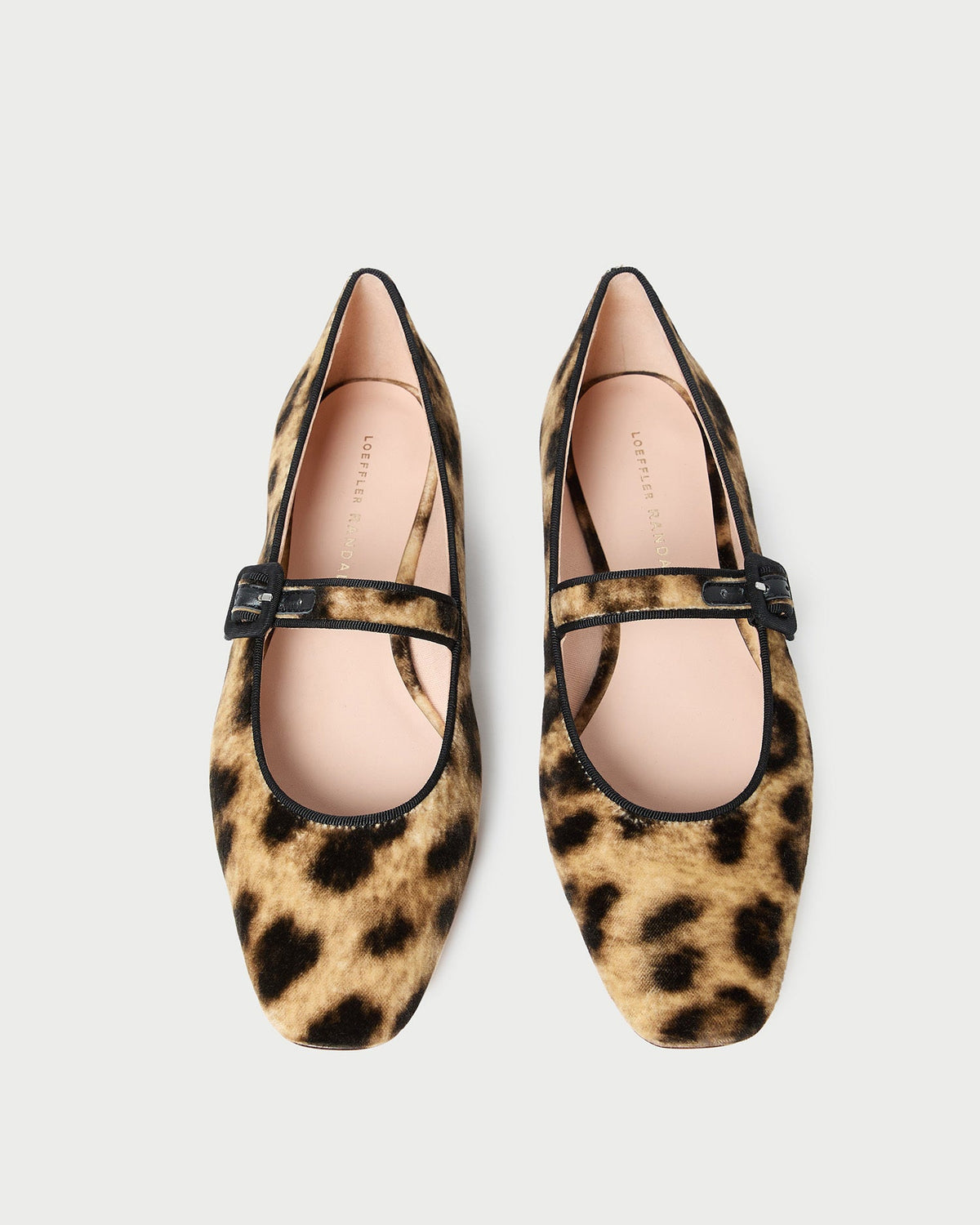 Loeffler Randall Trending | Ginger Leopard Velvet Mary Jane