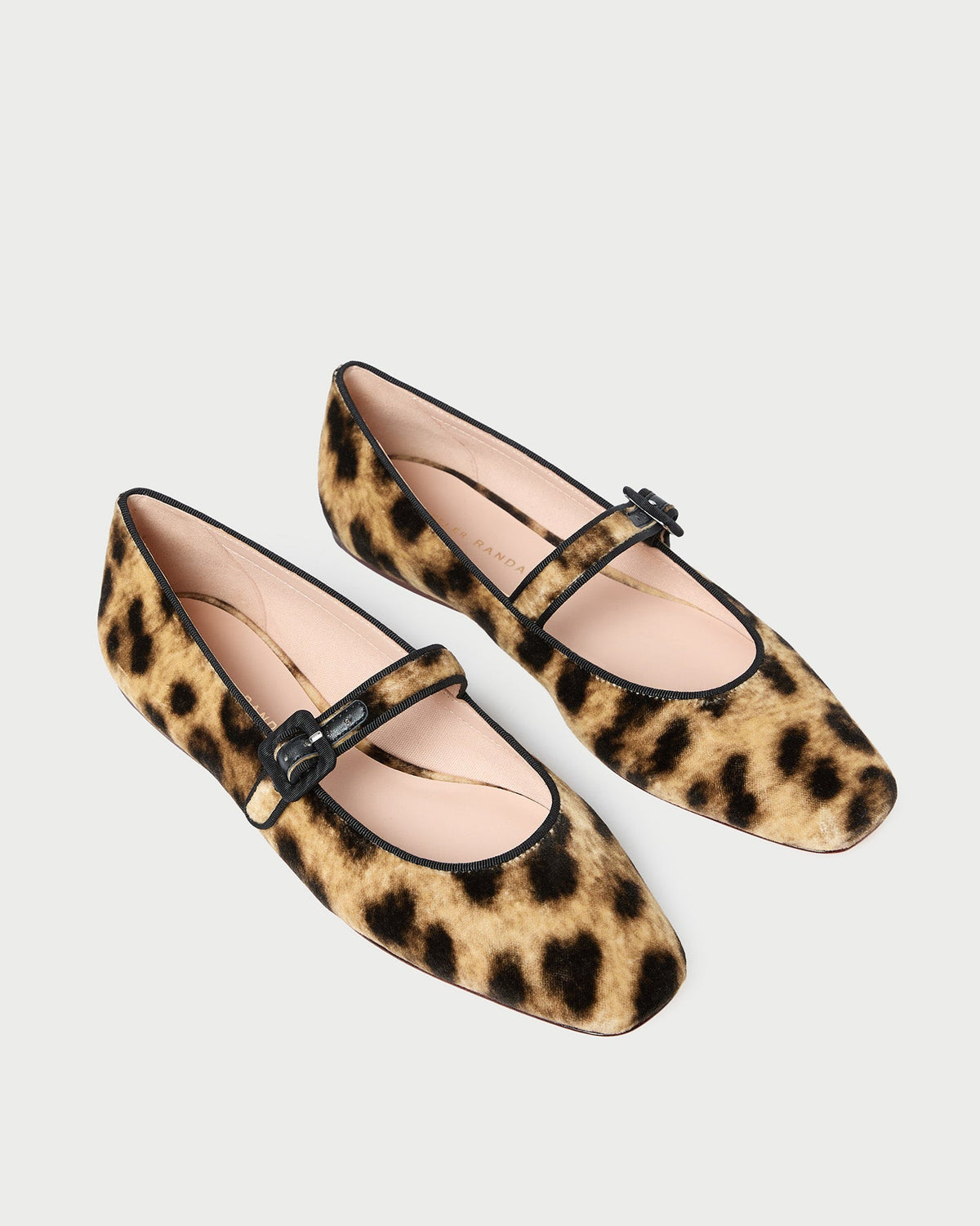 Loeffler Randall Trending | Ginger Leopard Velvet Mary Jane