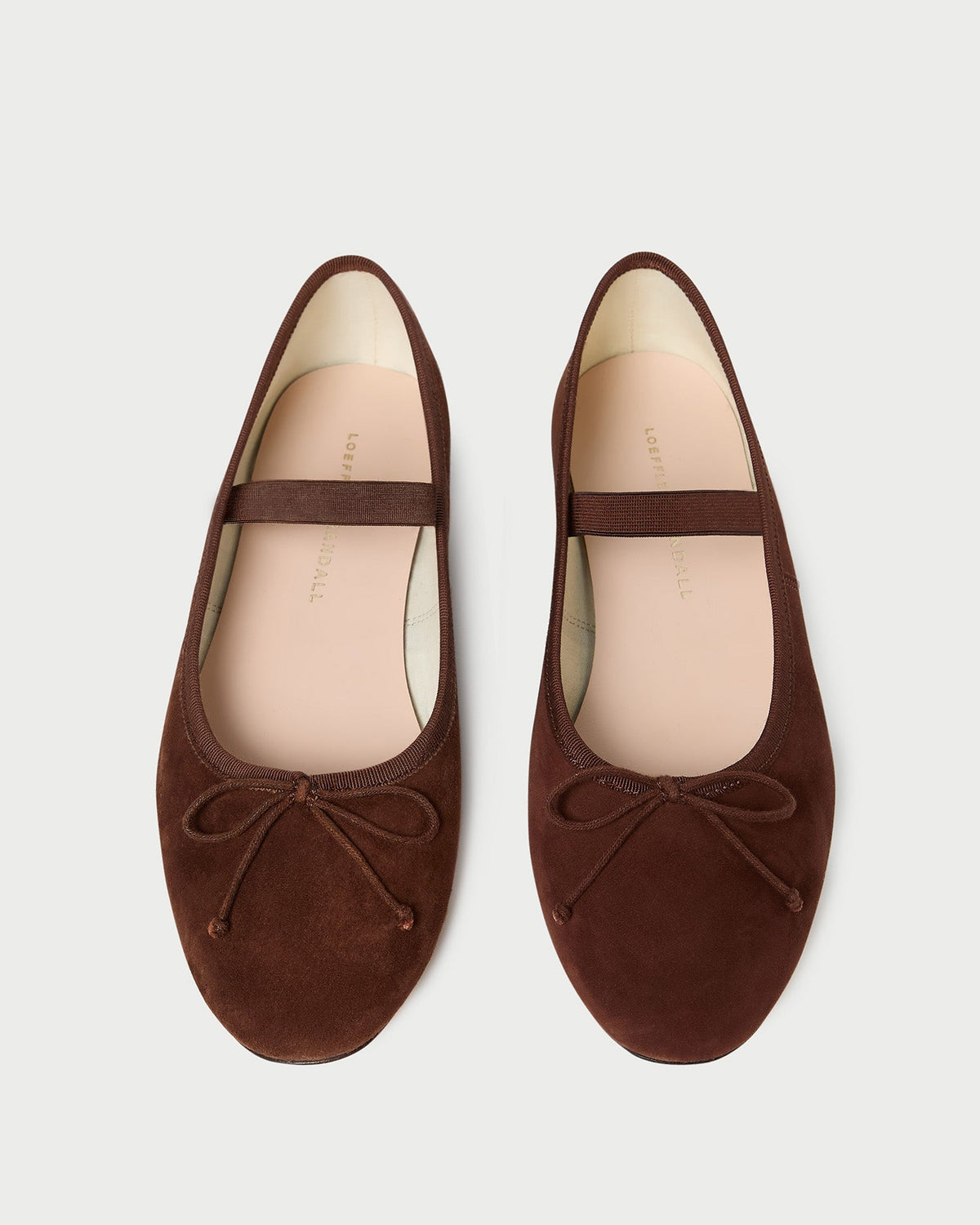 Loeffler Randall Trusted | Leonie Espresso Suede Ballet Flat