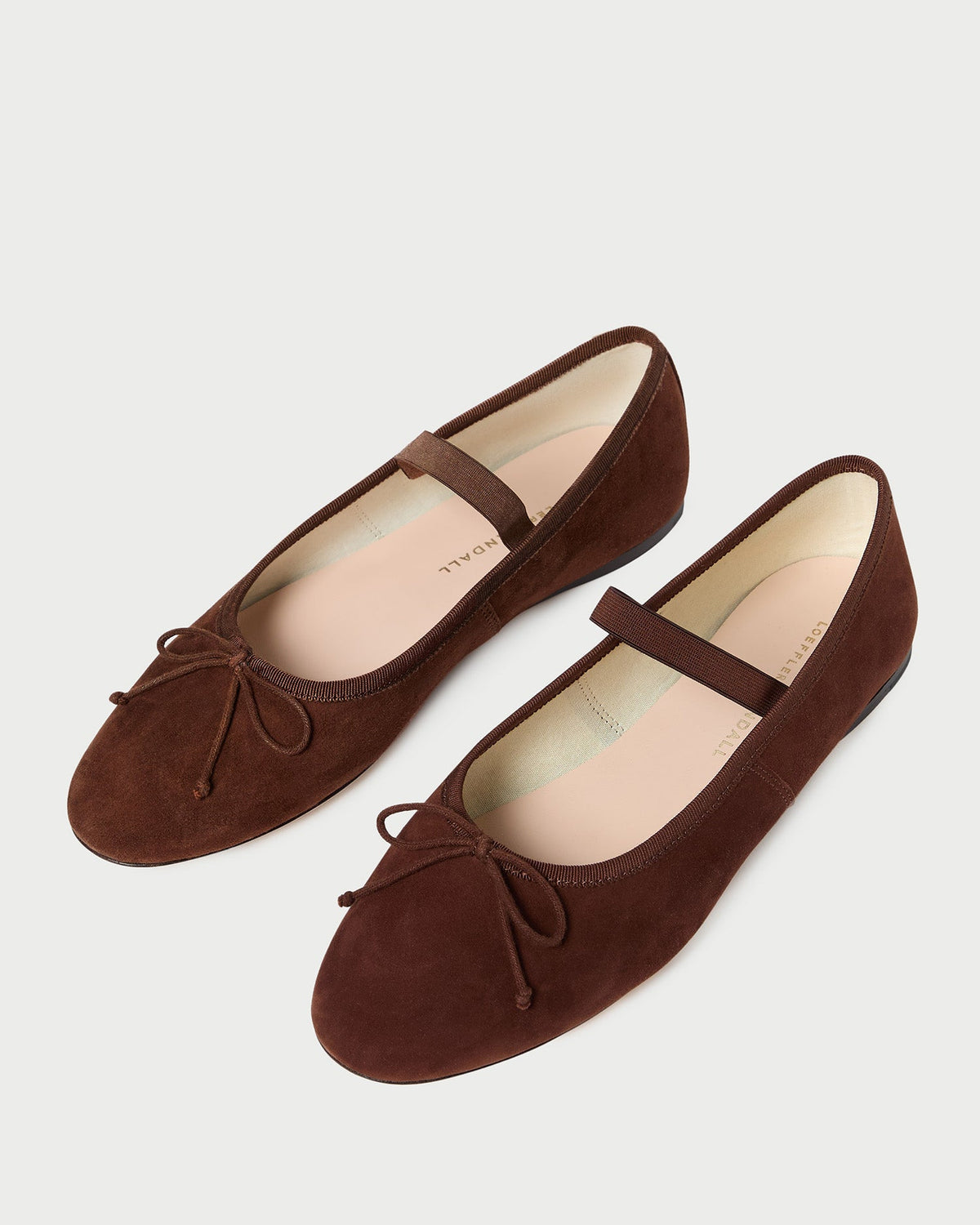 Loeffler Randall Trusted | Leonie Espresso Suede Ballet Flat