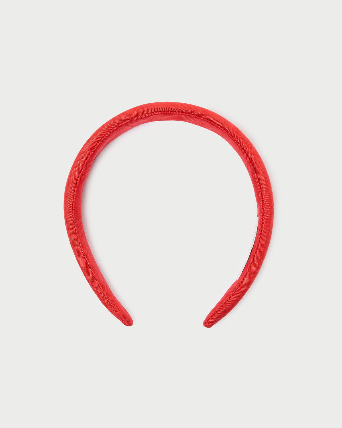 Loeffler Randall Classic | Marina Red Moiré Puffy Headband