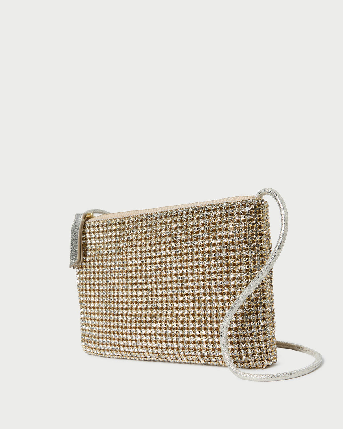 Loeffler Randall Quality | Yasmine Gold Diamanté Crossbody