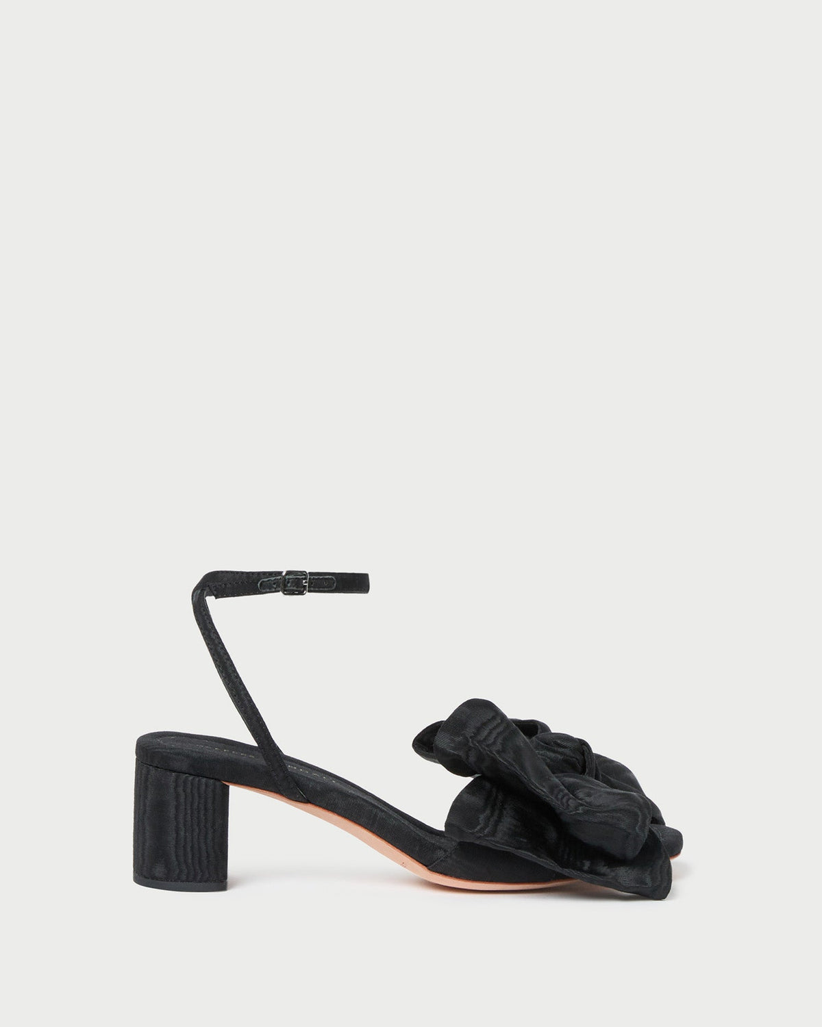 Loeffler Randall Exclusive | Carmen Black Moiré Bow Sandal