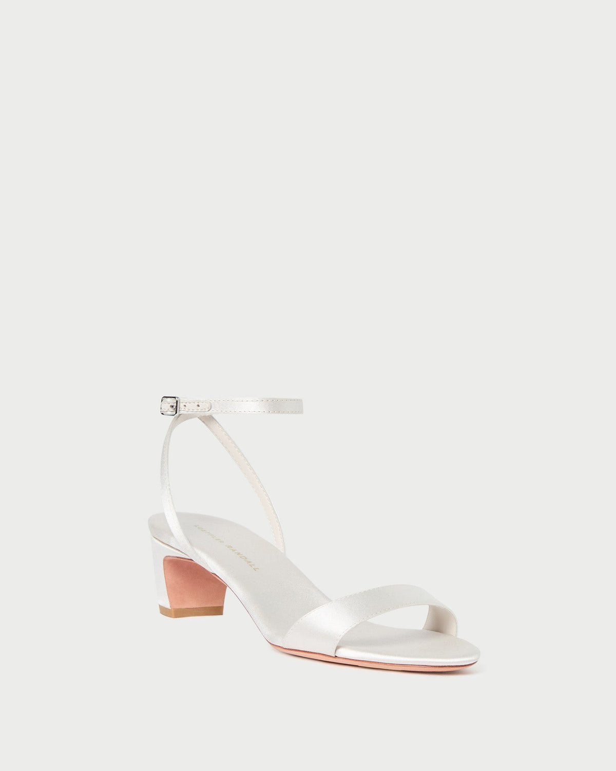 Loeffler Randall Best Price | Alice Cream Satin Sandal