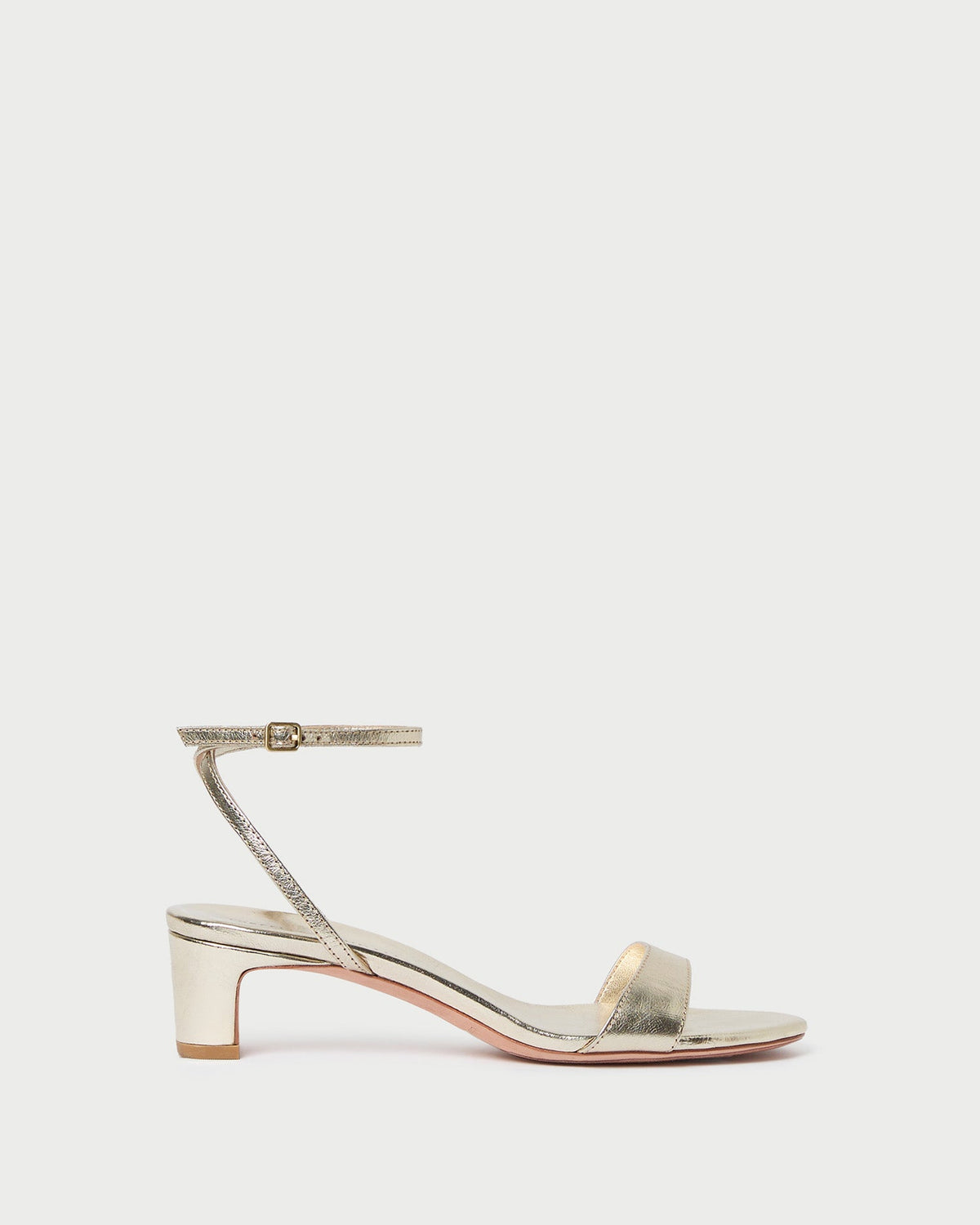 Loeffler Randall Latest | Alice Champagne Leather Sandal