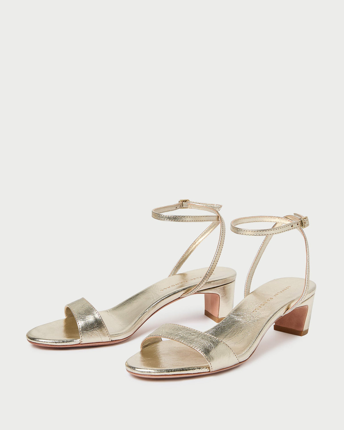 Loeffler Randall Latest | Alice Champagne Leather Sandal