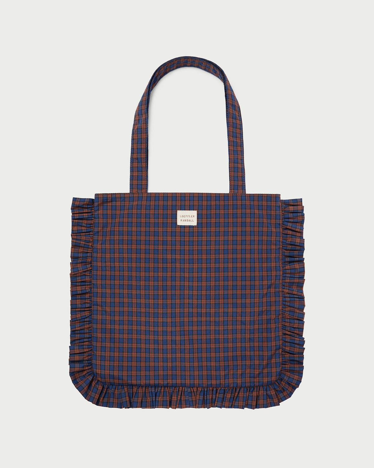 Loeffler Randall Deals | Justine Navy Ruffle Tote