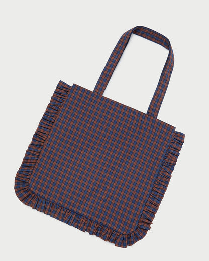 Loeffler Randall Deals | Justine Navy Ruffle Tote