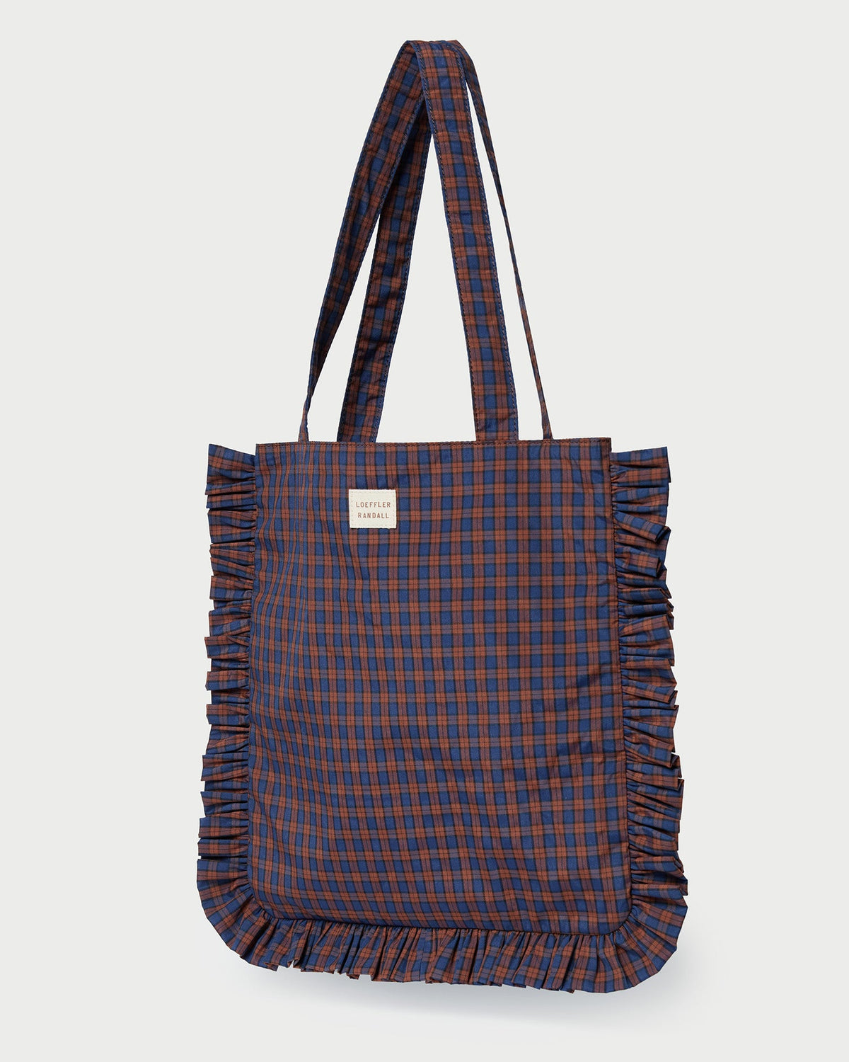 Loeffler Randall Deals | Justine Navy Ruffle Tote